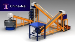 Roller mill MAC-TV 800horizontalglassin-line