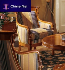 Empire style armchair 159cherrywoodwing