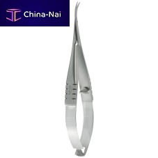 Ophthalmic surgery scissors 20024bladefor humanscurved