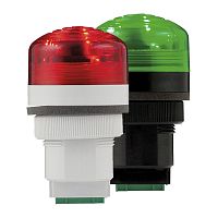 Shock resistant buzzer P40 Apiezoelectricwith LED beacon