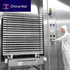 Sterilizer for the pharmaceutical industry GEVsteamfloor-standingstainless steel