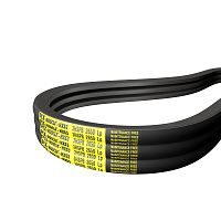 Maintenance-free power transmission belt PIX-Muscle ®-HXS3ribbedVrubber