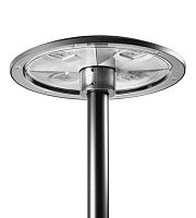 Urban lamp post DISCOVERYcontemporaryaluminumstainless steel