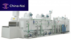 Spray washing tunnel LTwith belt conveyor