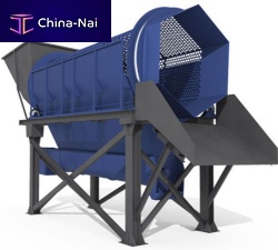 Recycling screener Arno®Sort drumfor powders