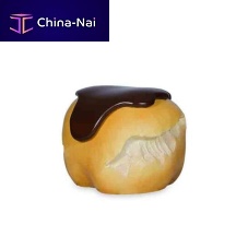 Original design pouf BIG EAT BIGNpolyurethaneroundhandmade