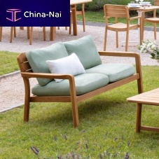 Contemporary sofa LODGEoutdoorfabricgray