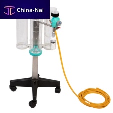 Pneumatic surgical suction pump SC2014on casters