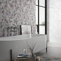Bathroom tile COMBINEwallceramichexagonal