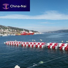 Safety boom floatingmodular