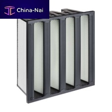 Pocket filter airdustfiberglass