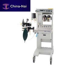 Trolley-mounted veterinary anesthesia workstation PRO-45S