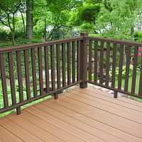 WPC deck board TERRADECKplasticmodified woodin WPC
