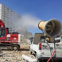 Dust control fog cannon HE50mobile