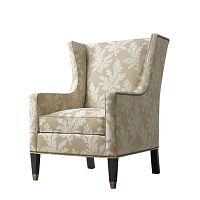 Classic armchair Princetonfabricwingbergere
