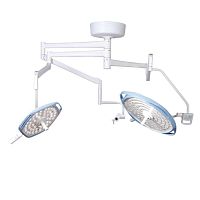 Ceiling-mounted surgical light EXLED7500LEDdental3-arm