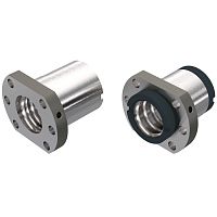 Flange nut KGF-D seriesball bearingsteelfor ball screw