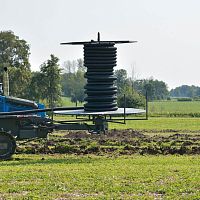HDPE draining pipe