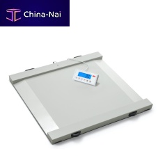 Electronic platform scale M501660for wheelchairswith LCD displaywith separate indicator