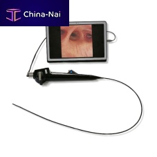 Video veterinary bronchoscope BVET-0603for small animalswith integrated video monitorwith working channel