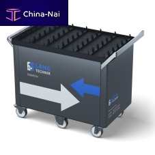 Storage trolley 66042tool-holdersix-wheel