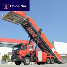 Emergency stairs telescopicfor aircraft