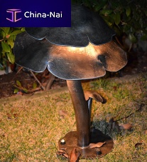 Floor-standing lamp FUNGOwrought irontraditionalgarden