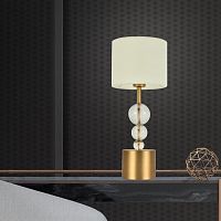 Contemporary lampshade GIOCONDA fabricmetalglass