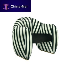 Contemporary armchair VIGINTI XXvelvetsatinash