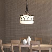 Pendant lamp GRANDE TIAREbronzetraditionalcorded