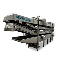 Continuous industrial fryer nutsautomatic