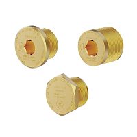 Hexagonal plug GFSDsquare-headwith hexagonal headthreaded