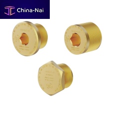 Hexagonal plug GFSDsquare-headwith hexagonal headthreaded