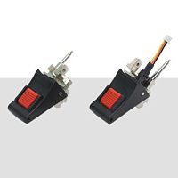 Handle with push button P7 serieswith electrical switching function
