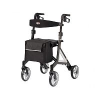 4-wheel rollator Alevowith seatwith basketheight-adjustable