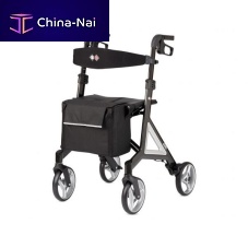 4-wheel rollator Alevowith seatwith basketheight-adjustable