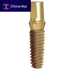 Conical dental implant NTF 3408 Stitaniuminternal hexagonstraight