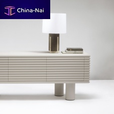 Table lamp leathercontemporarywireless