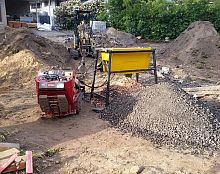 Stone crusher impactstationary