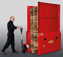 Pallet dispenser PALOMAT® Flexomaticautomaticstand-alone