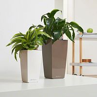 Plastic planter MAXI-CUBItrapezoidalcontemporarycommercial