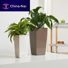 Plastic planter MAXI-CUBItrapezoidalcontemporarycommercial