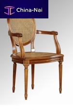 Medallion chair Louis XVI styleindoorleather