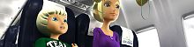 Aircraft cabin inflight entertainment for airliners