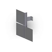 Cassette cladding compositetexturedmetal look