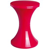 Contemporary stool TAMTAM : POPplasticred