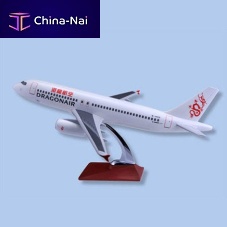 Plastic airplane model
