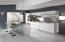 Contemporary kitchen TRENDglassstonestainless steel