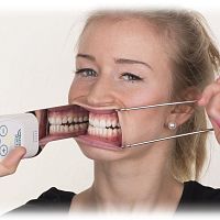 Stainless steel dental mirror handle PMDECO+with ventilatorlithium battery