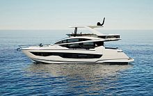 Cruising motor yacht 63 flybridgeIPS3-cabin